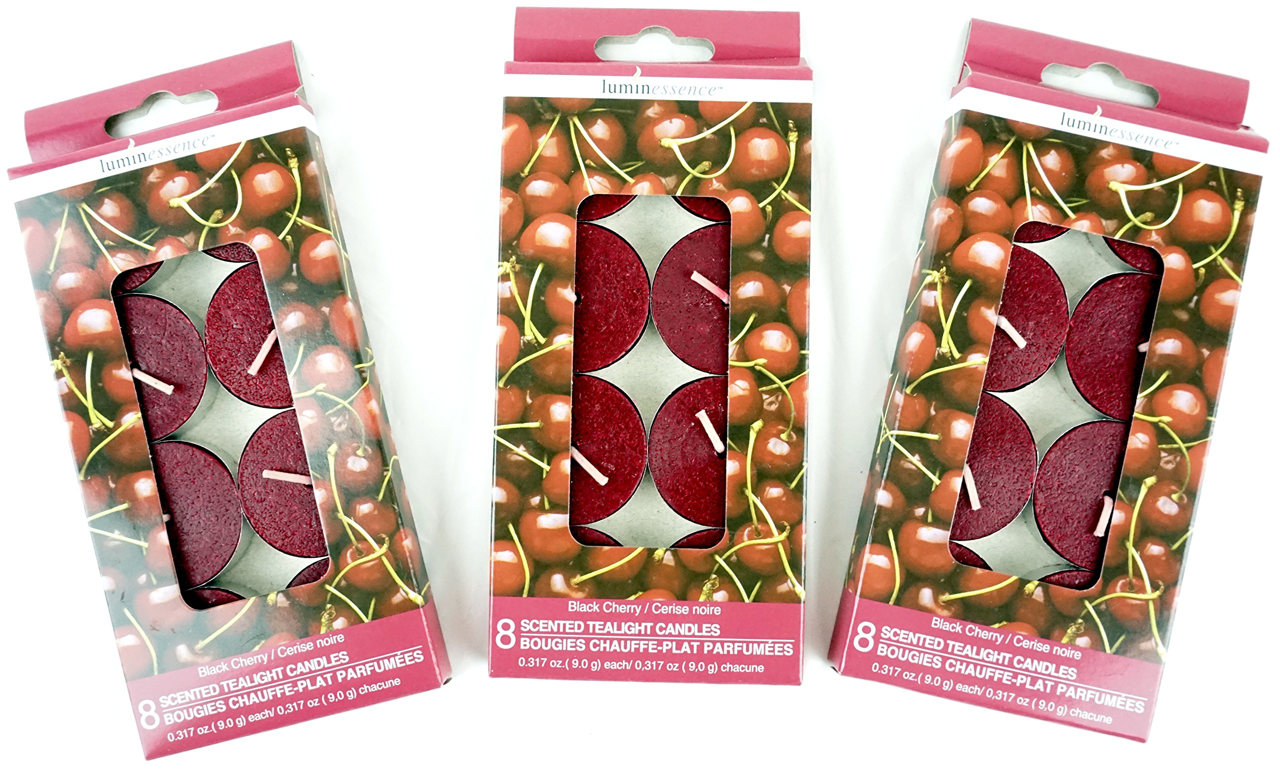 Amazon.com: Luminessence(Tm) Black Cherry Scented Tealight Candles